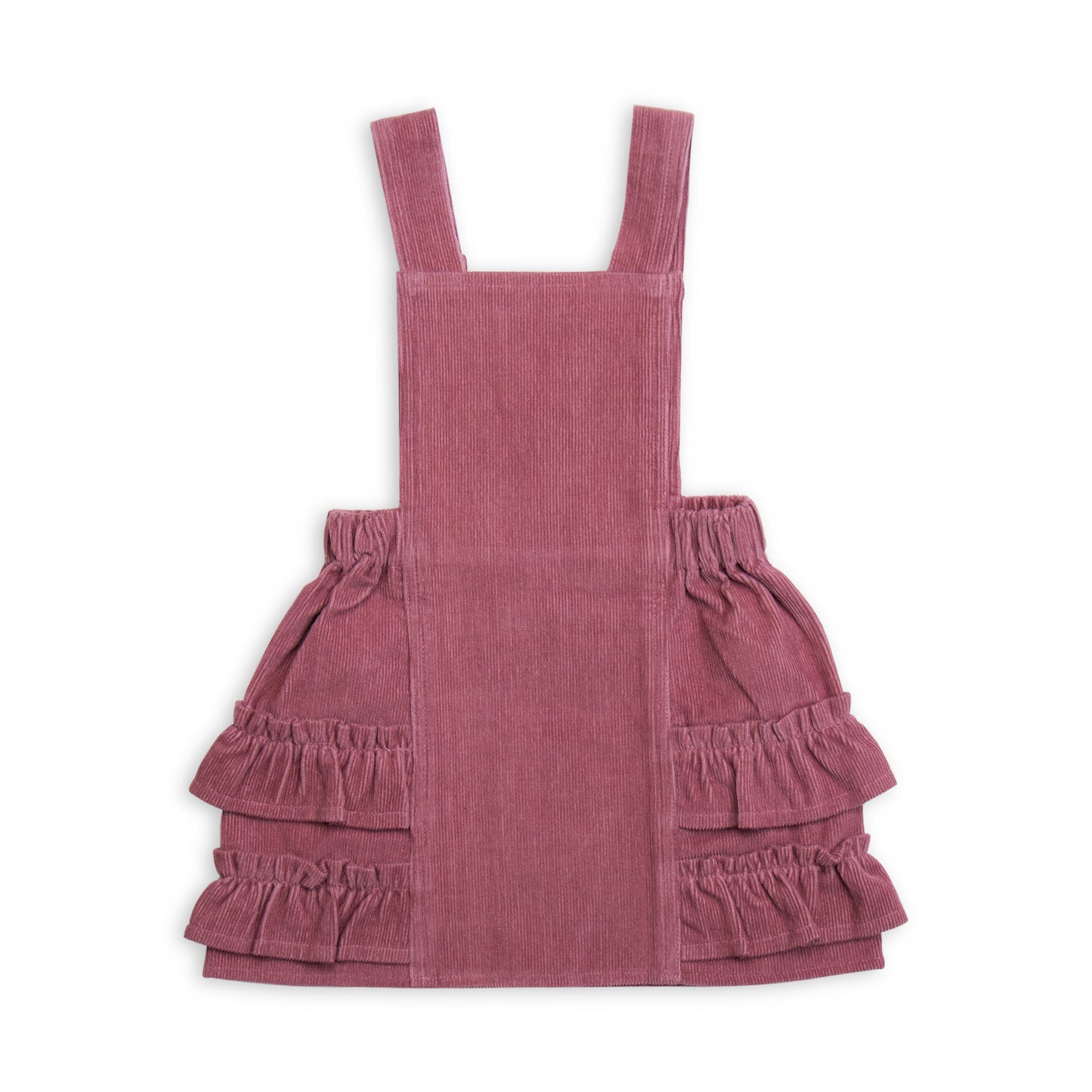 Tiny Twig Pinafore Corduroy Dress Rose | Dresses | Bon Bon Tresor