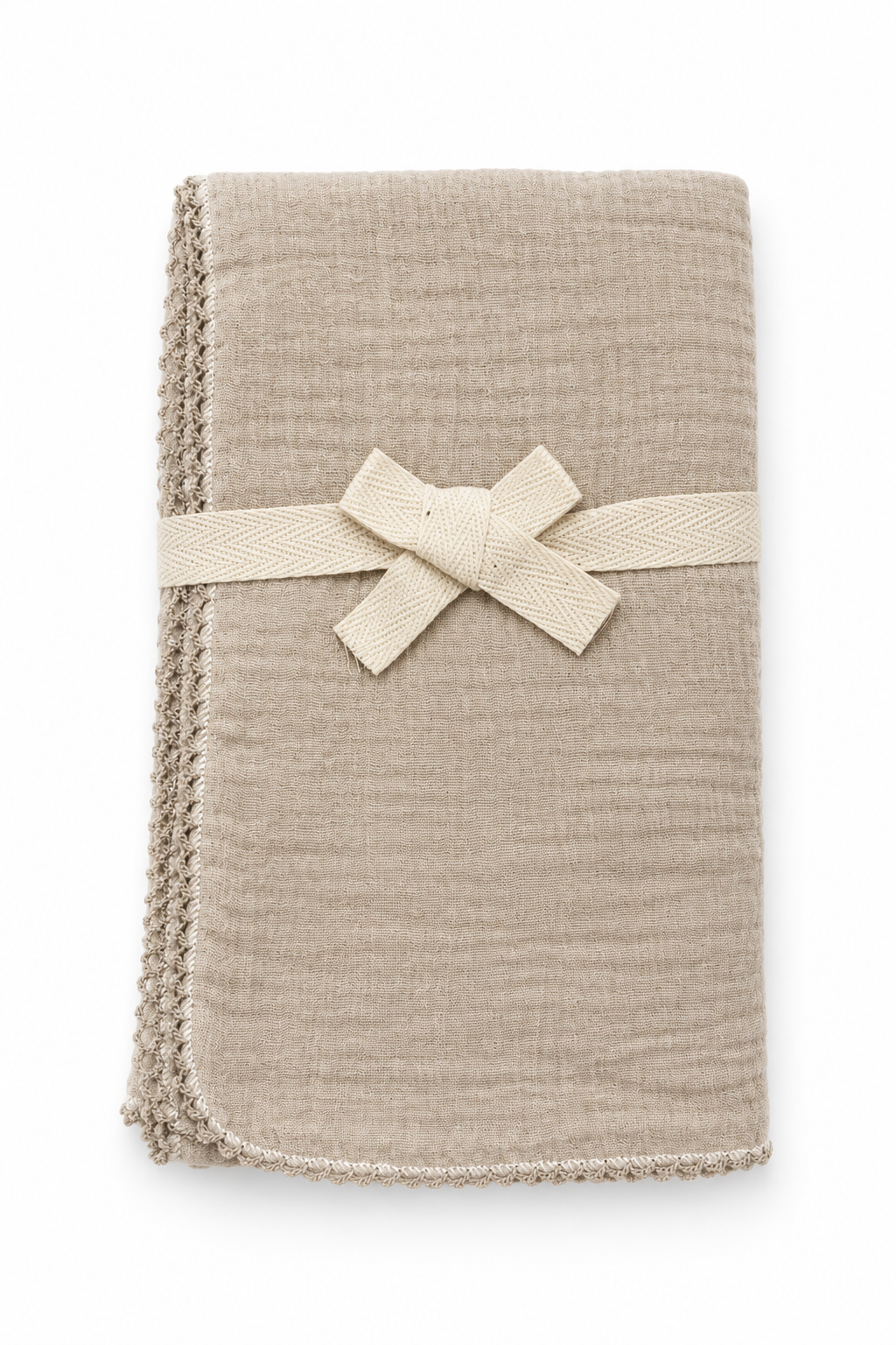Bon Bon Tresor Baby Muslin Wrap - Sand