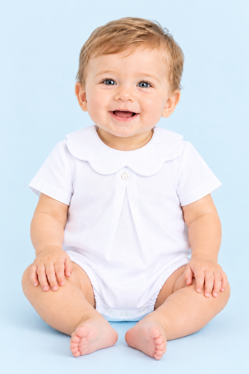 Bon Bon Tresor Baby White Romper