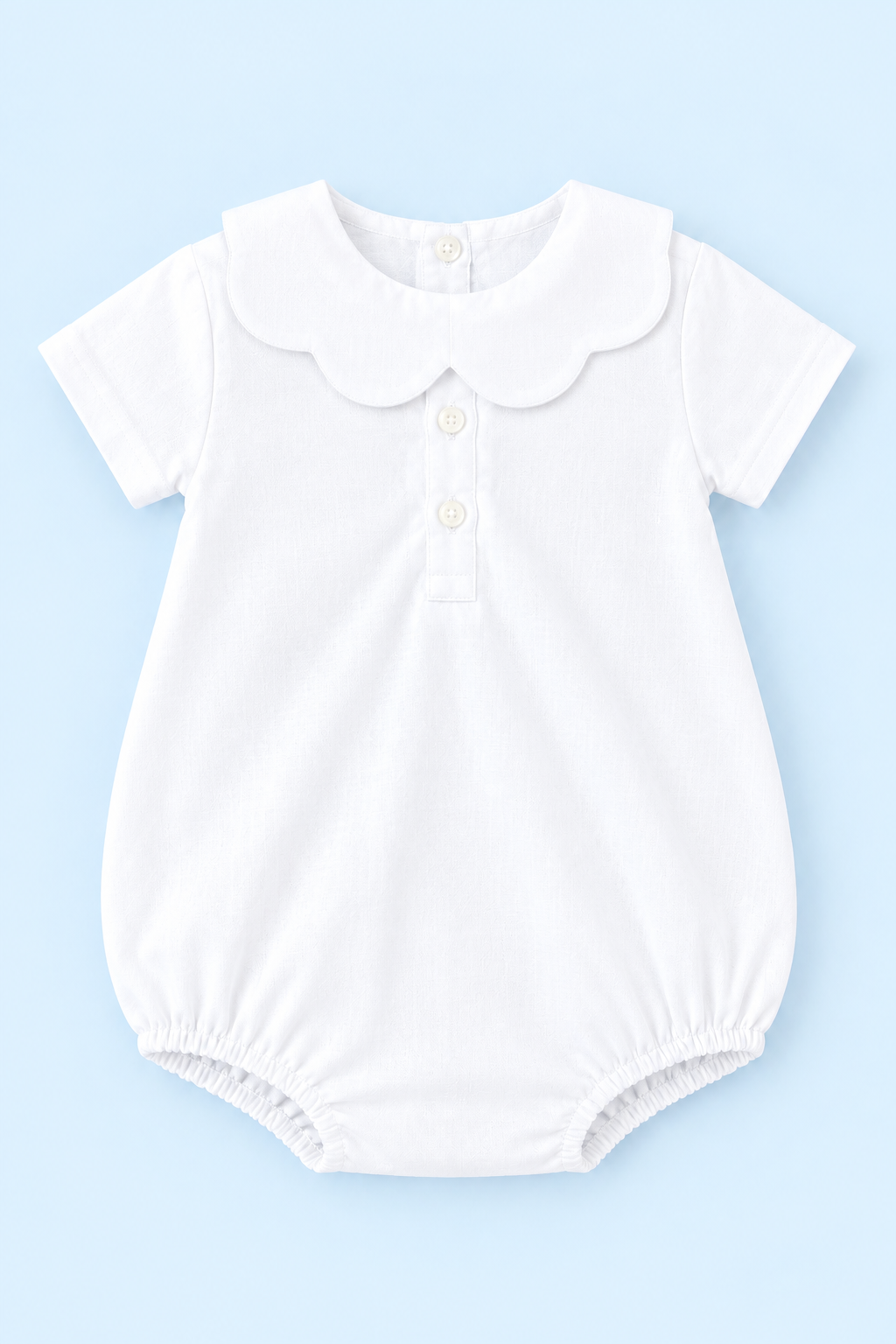 Bon Bon Tresor Baby White Romper