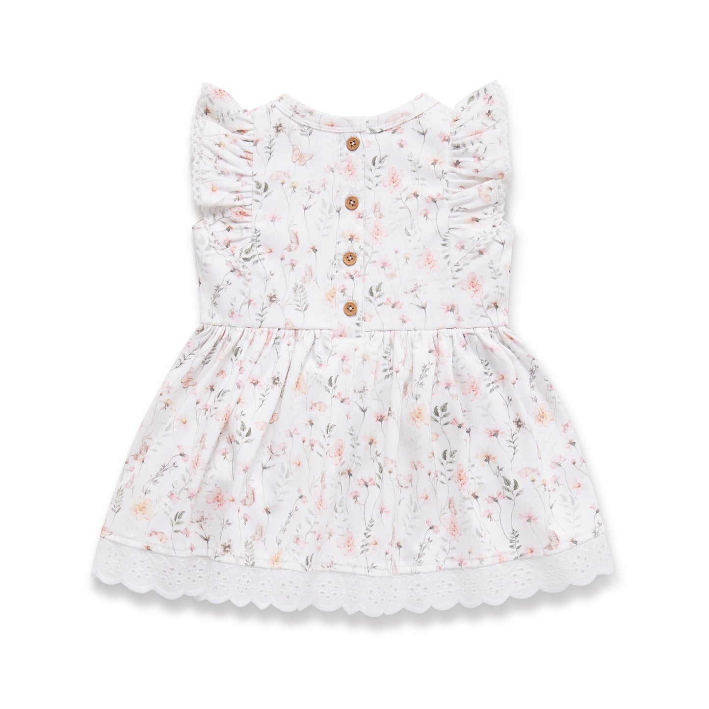 Aster and Oak Secret Garden Ruffle Dress | Dresses | Bon Bon Tresor