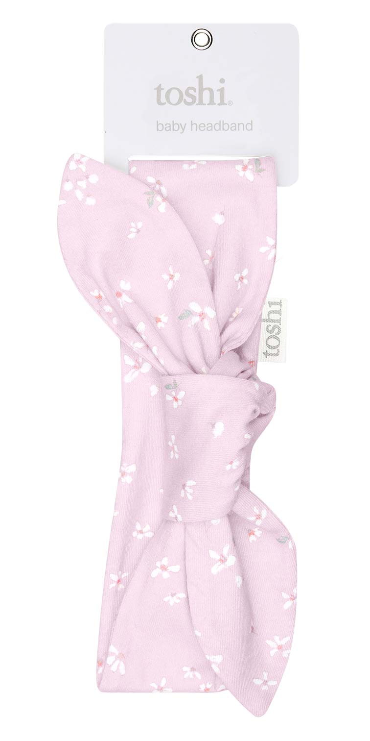 Toshi Baby Headband Nina Lavender | Hair Accessories | Bon Bon Tresor