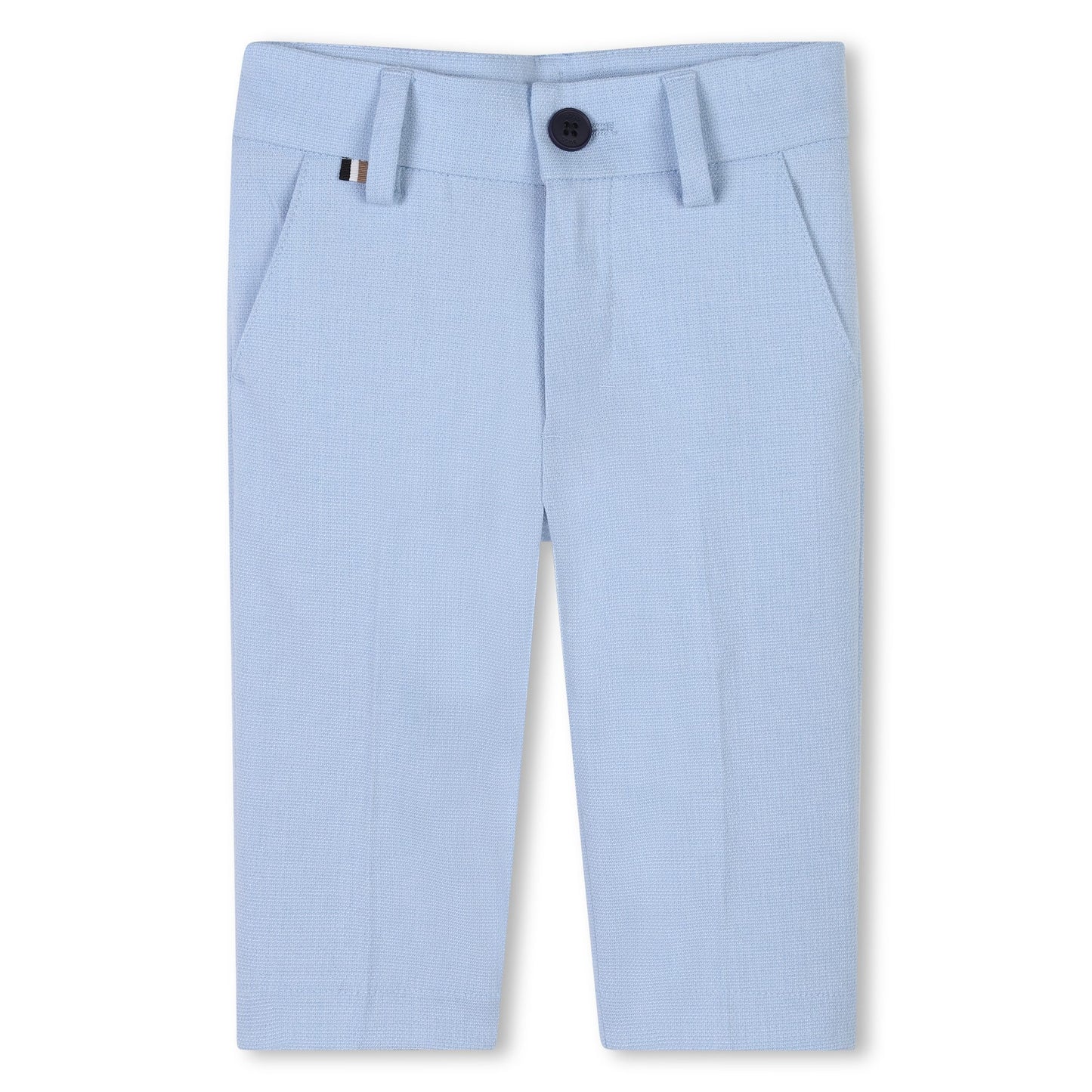 BOSS KIDSWEAR Baby Boys Persian Blue Suit Trousers | Suits & Sets | Bon Bon Tresor