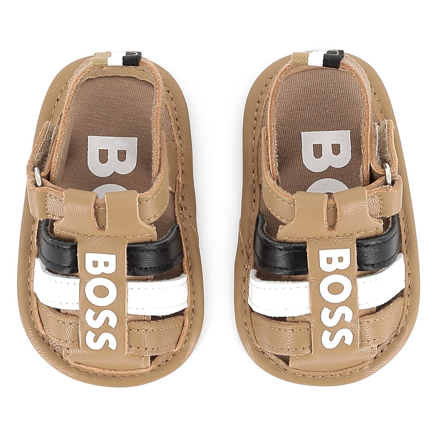 BOSS KIDSWEAR Baby Boys Tan Sandals | Sandals | Bon Bon Tresor
