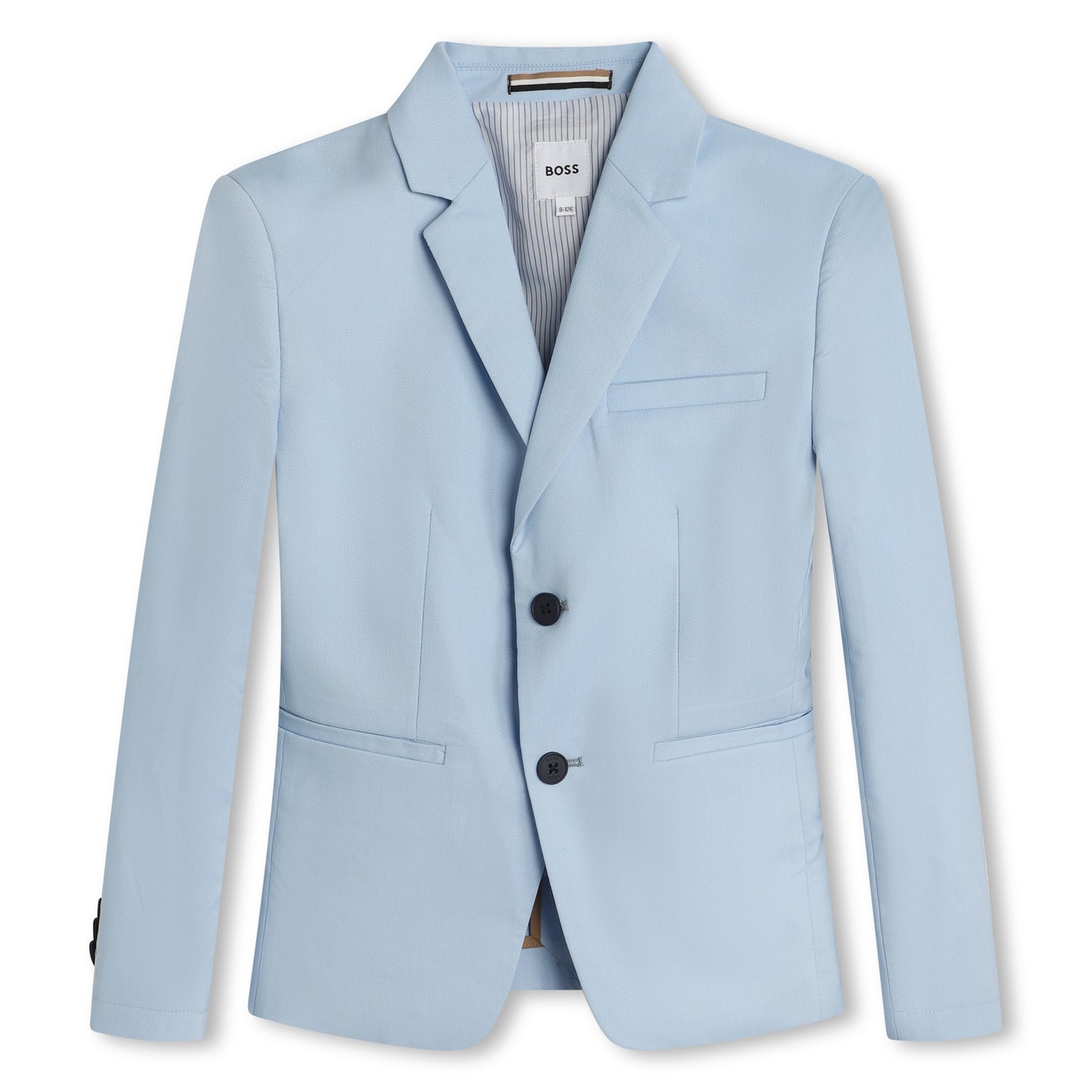 BOSS KIDSWEAR Boys Pale Blue Suit Jacket | Suits & Sets | Bon Bon Tresor