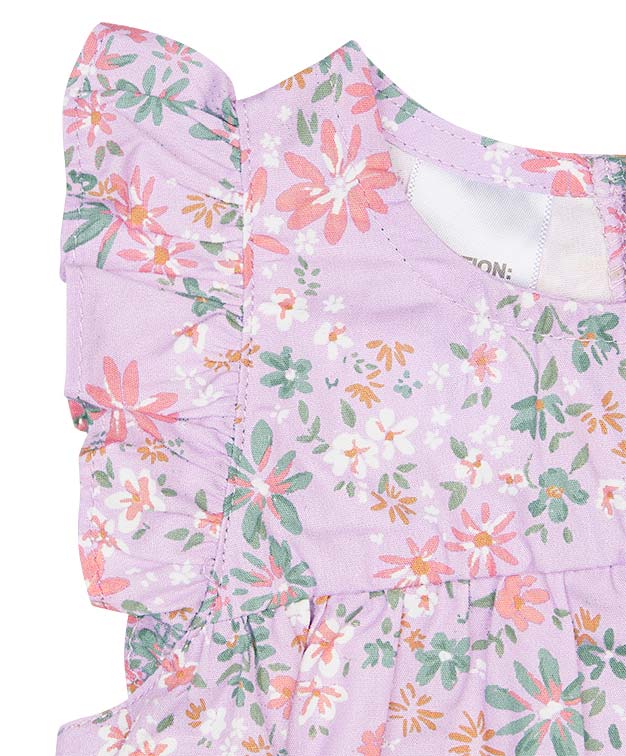 Toshi Baby Romper Athena Lavender | Rompers & Playsuits | Bon Bon Tresor