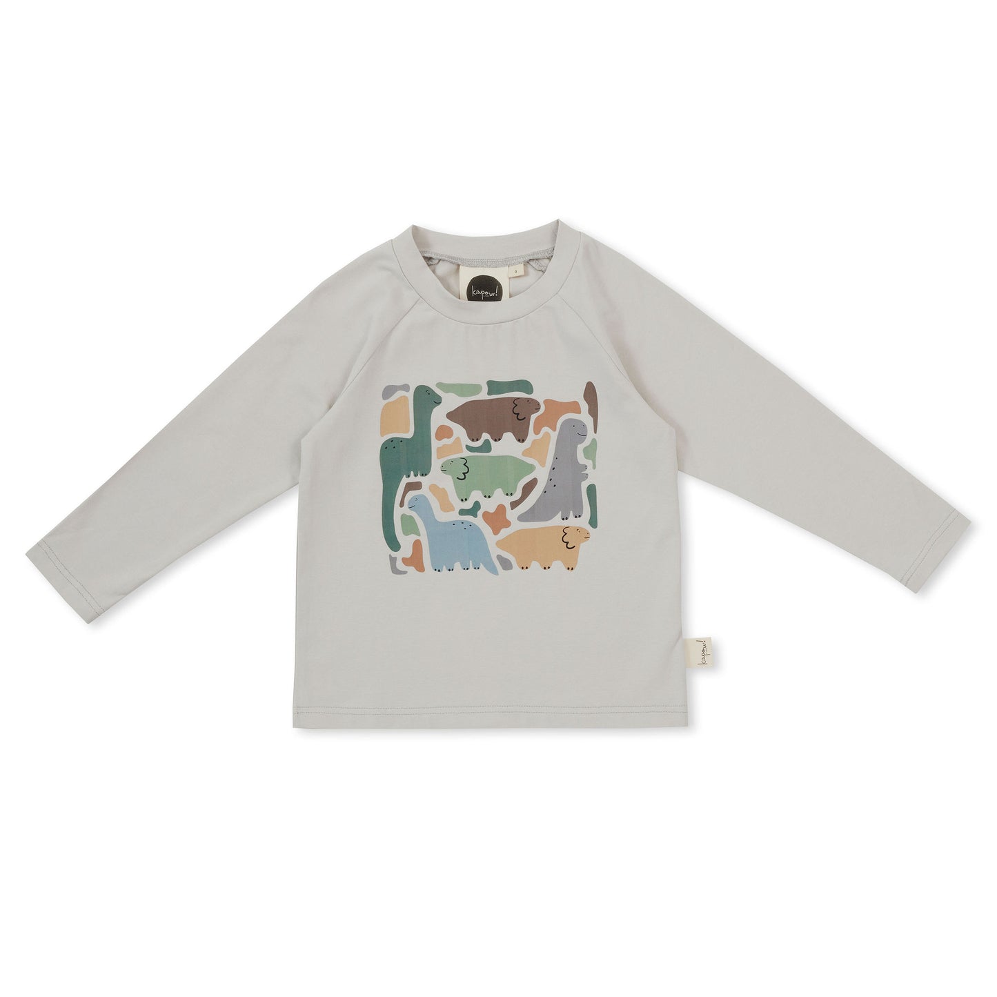 Kapow Kids Boys Dino-Saw Long Sleeve Top | Tops | Bon Bon Tresor