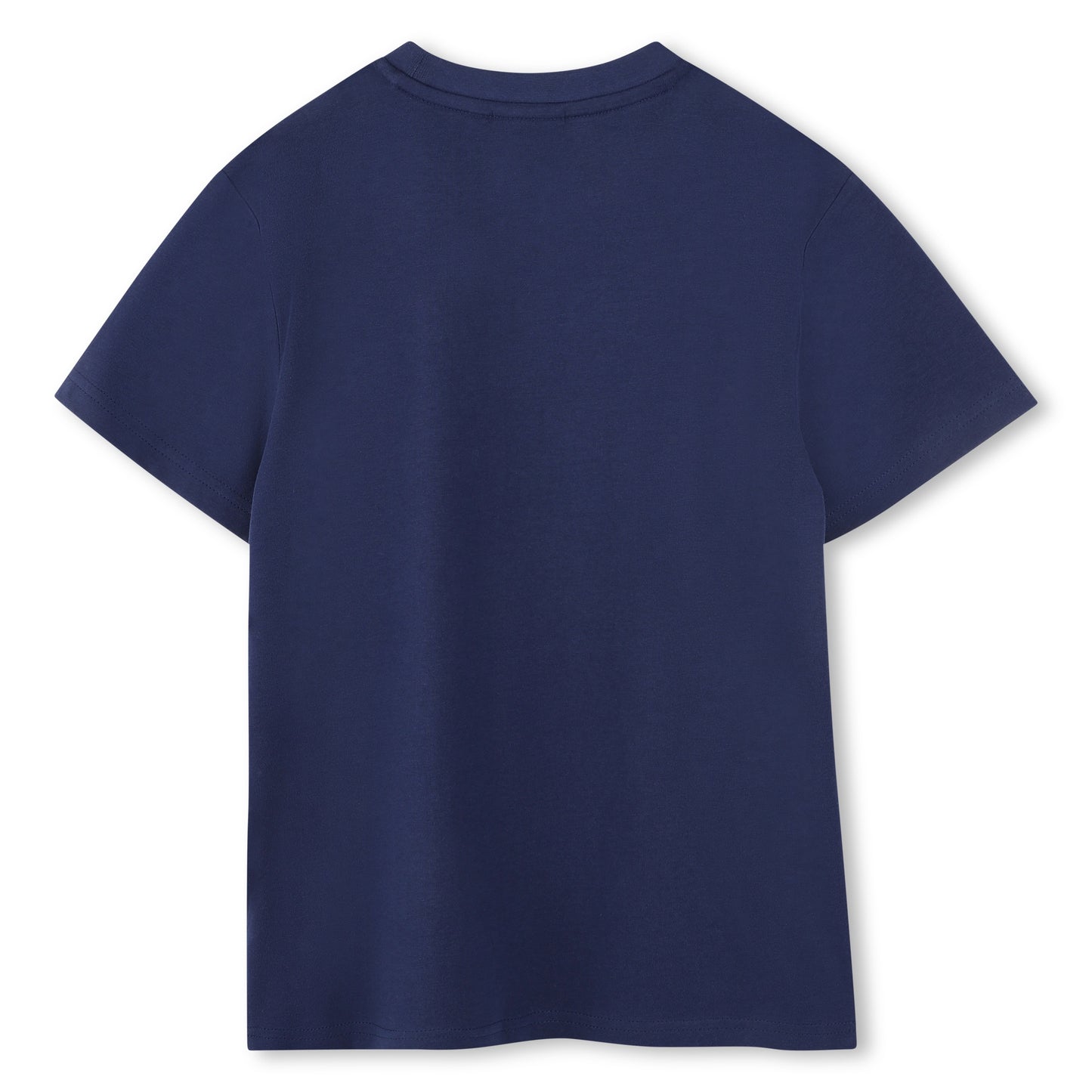 Hugo Kids Boys Short Sleeve Cotton T-Shirt - Blue