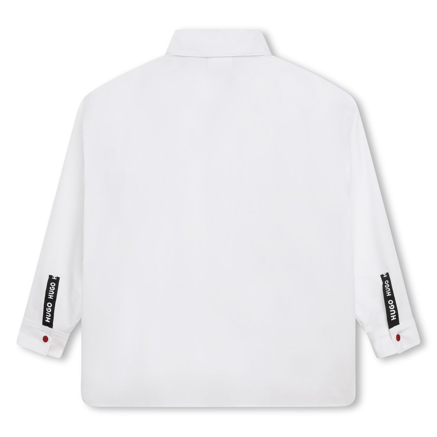 Hugo Kids Girls Long Sleeve Shirt - White | Tops & T-Shirts | Bon Bon Tresor