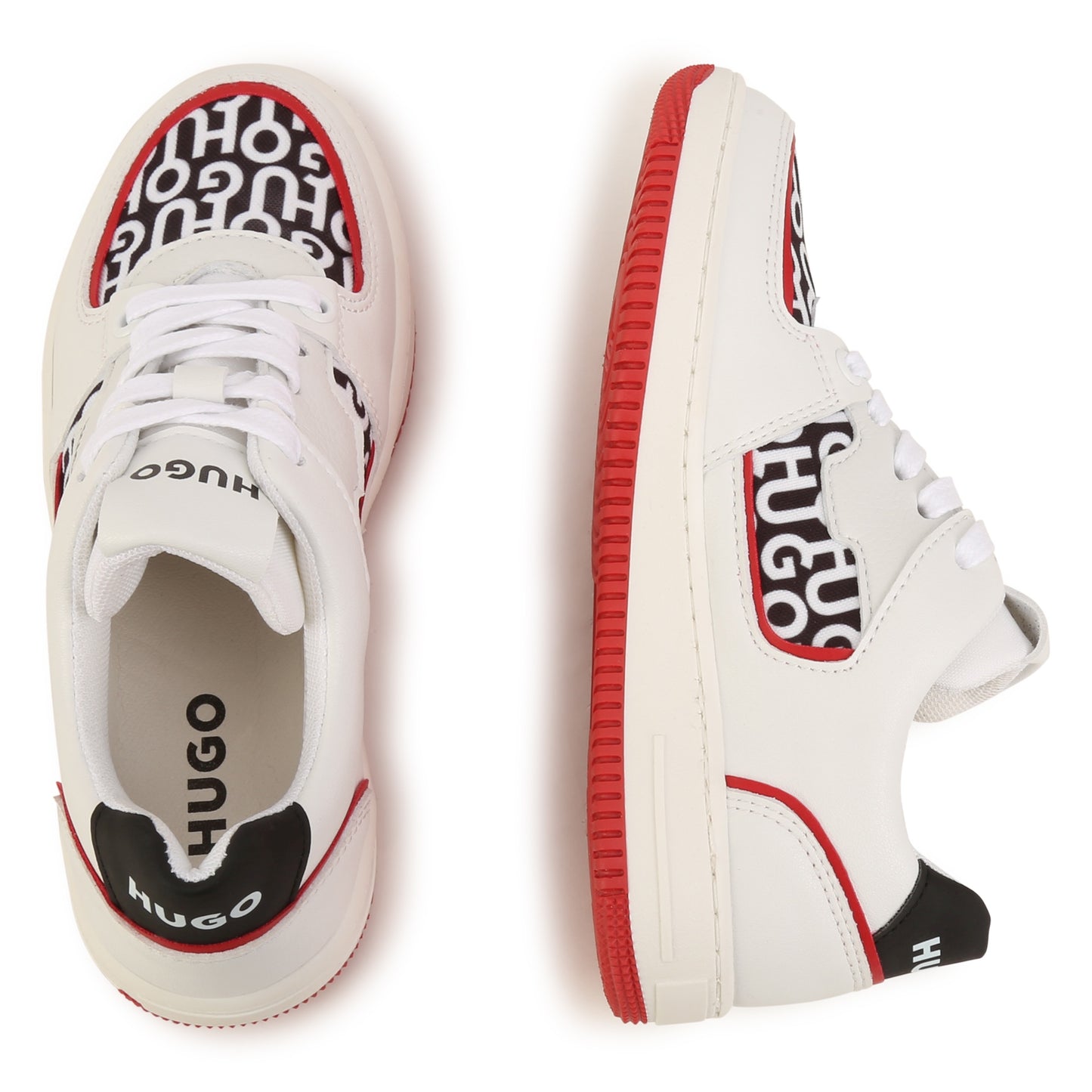 Hugo Kids Boys Trainers White | Sneakers | Bon Bon Tresor