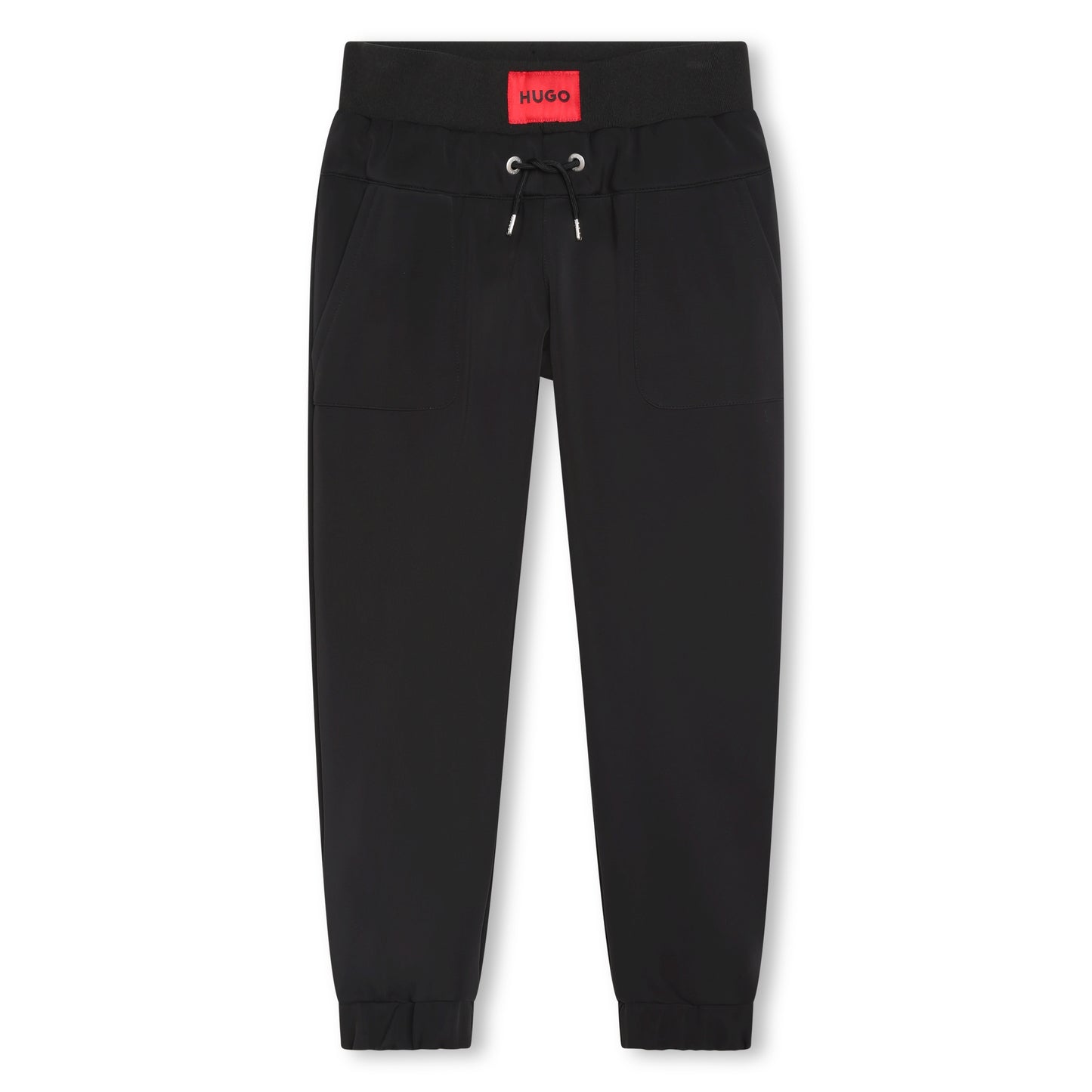 Hugo Kids Boys Jogging Bottoms - Black | Trousers | Bon Bon Tresor