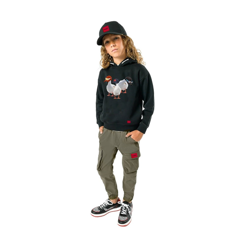 Hugo Kids Boys Trousers Khaki | Trousers | Bon Bon Tresor