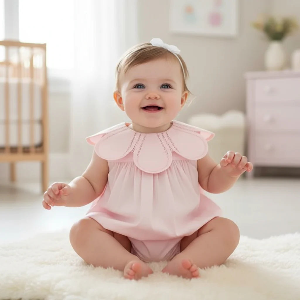 Mimi Miya Petala Girls Baby Romper | Rompers & Playsuits | Bon Bon Tresor