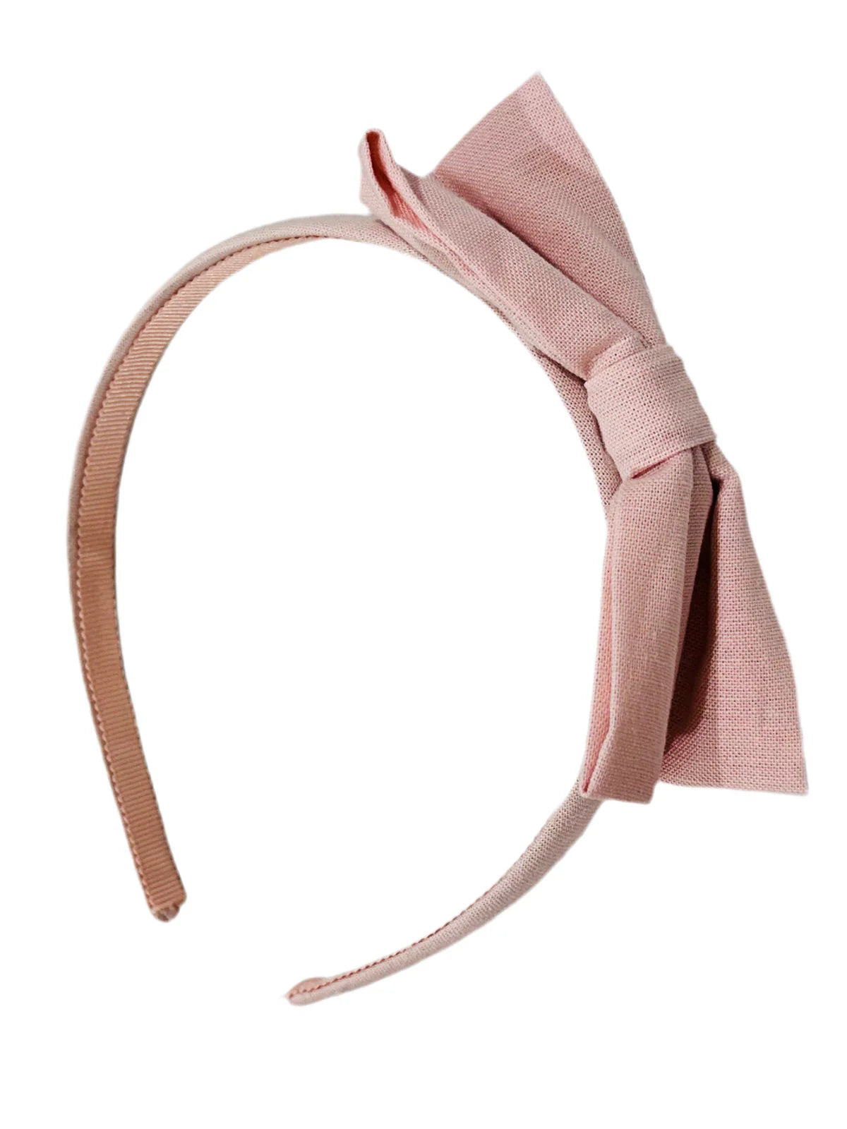 Mimi Miya Clara Linen Girls Hairband | Hair Accessories | Bon Bon Tresor