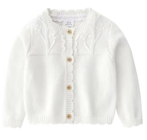 Mimi Miya Fiorella Girl's Knit Cardigan