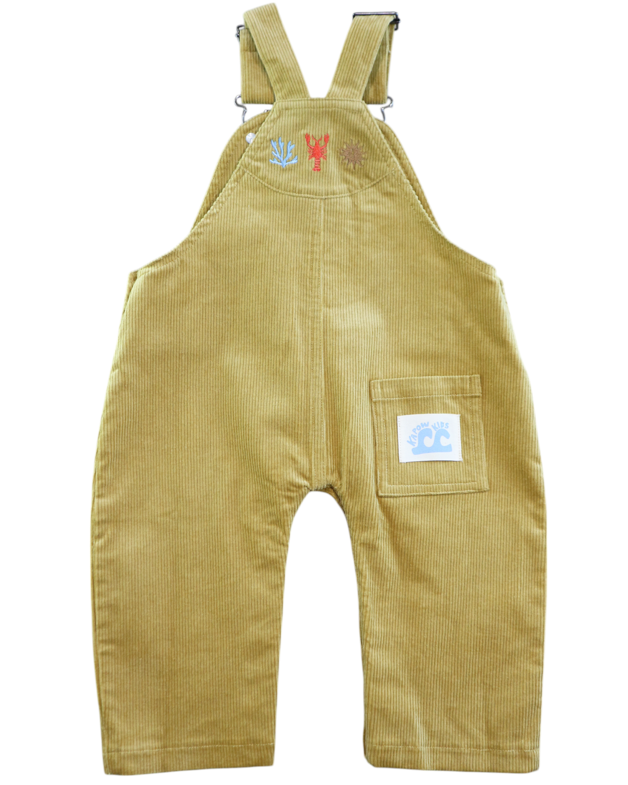 Kapow Kids Sunshine Corduroy Overalls | Rompers & Playsuits | Bon Bon Tresor