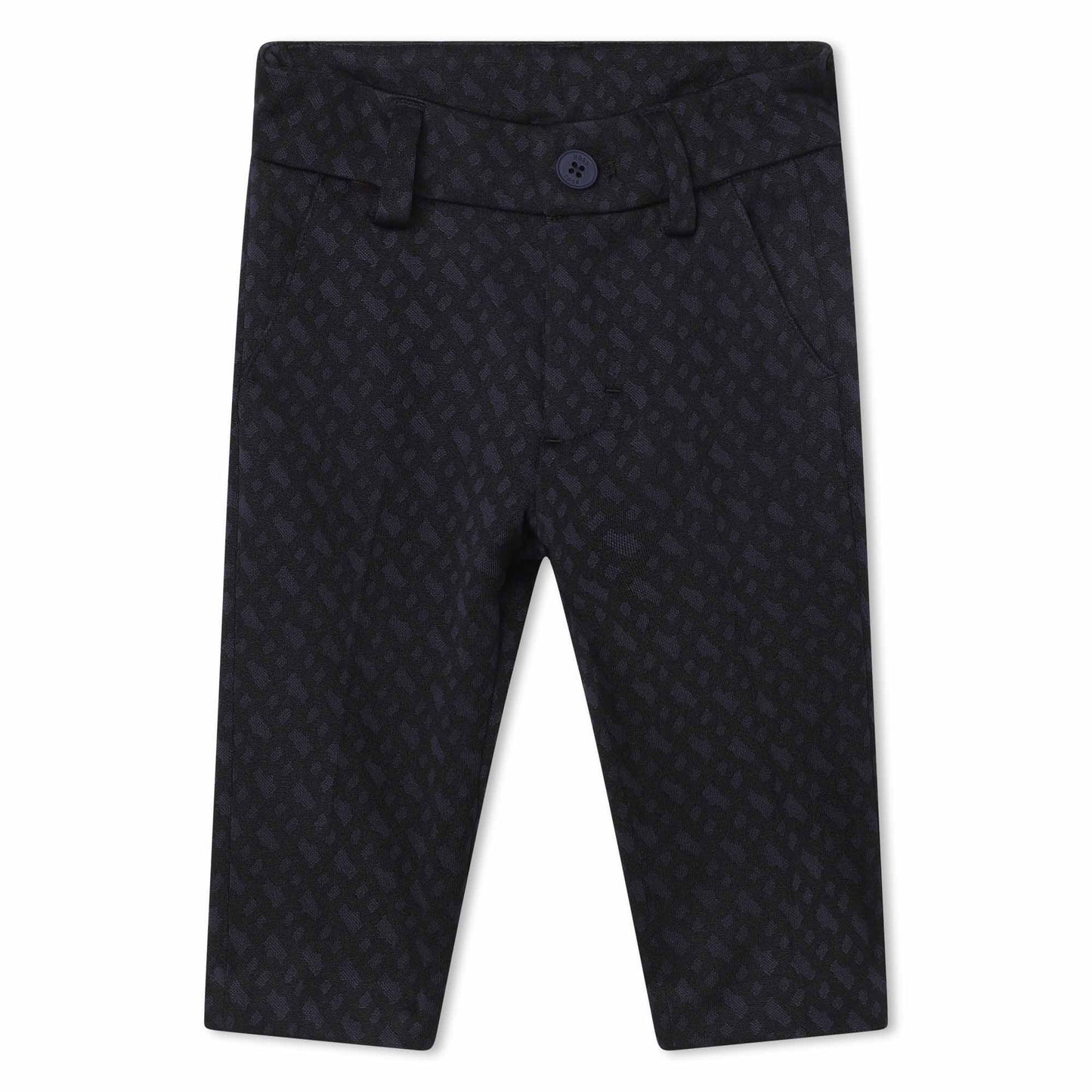 BOSS KIDSWEAR Infant Electric Blue Monogram Jacket and Trousers Set | Suits & Sets | Bon Bon Tresor