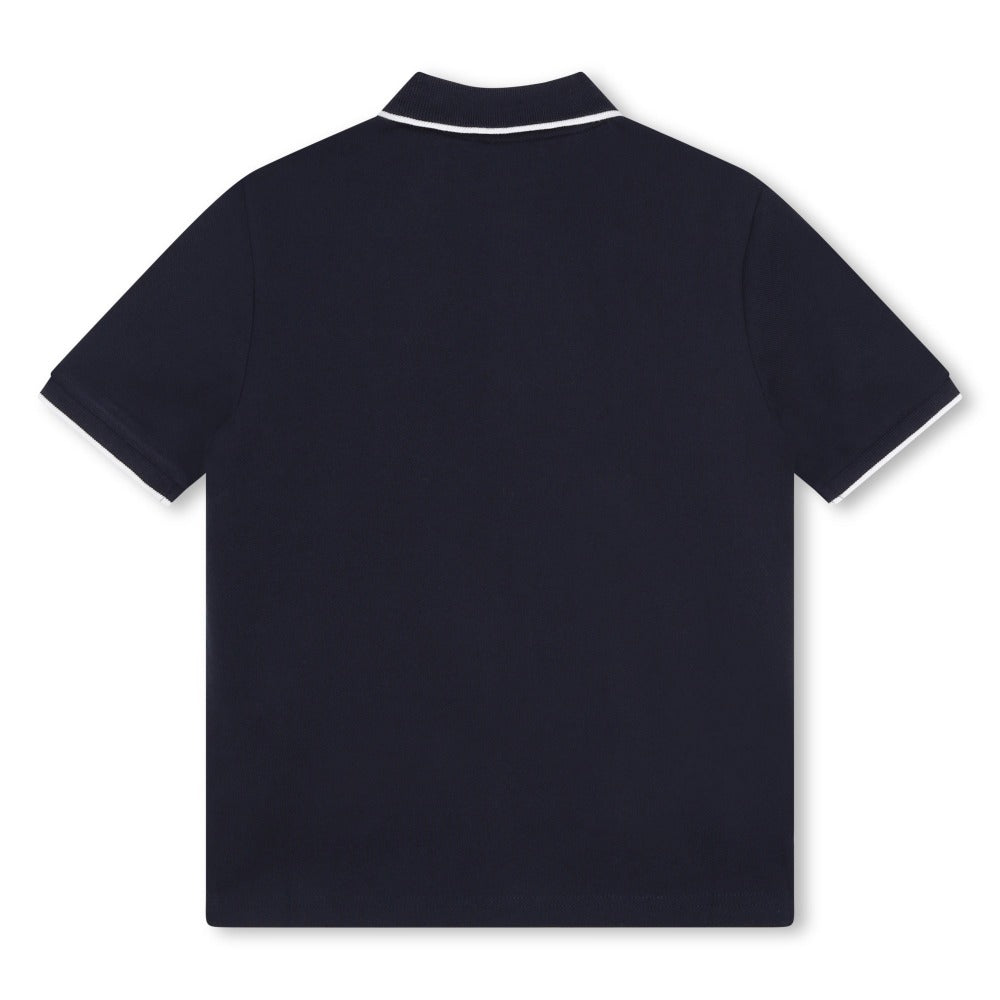 BOSS KIDSWEAR Baby Boys Navy Short Sleeve Polo | Tops & T-Shirts | Bon Bon Tresor