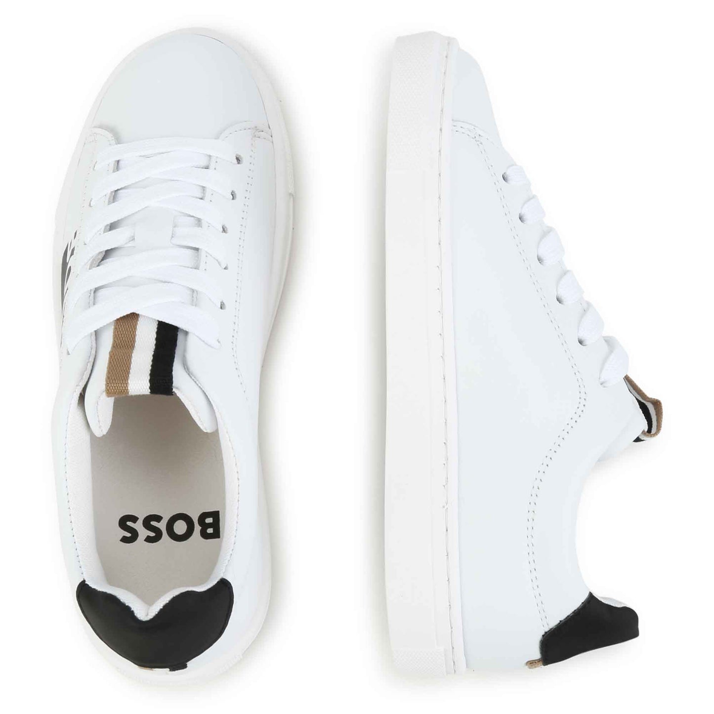 BOSS KIDSWEAR White Trainers | Sneakers | Bon Bon Tresor