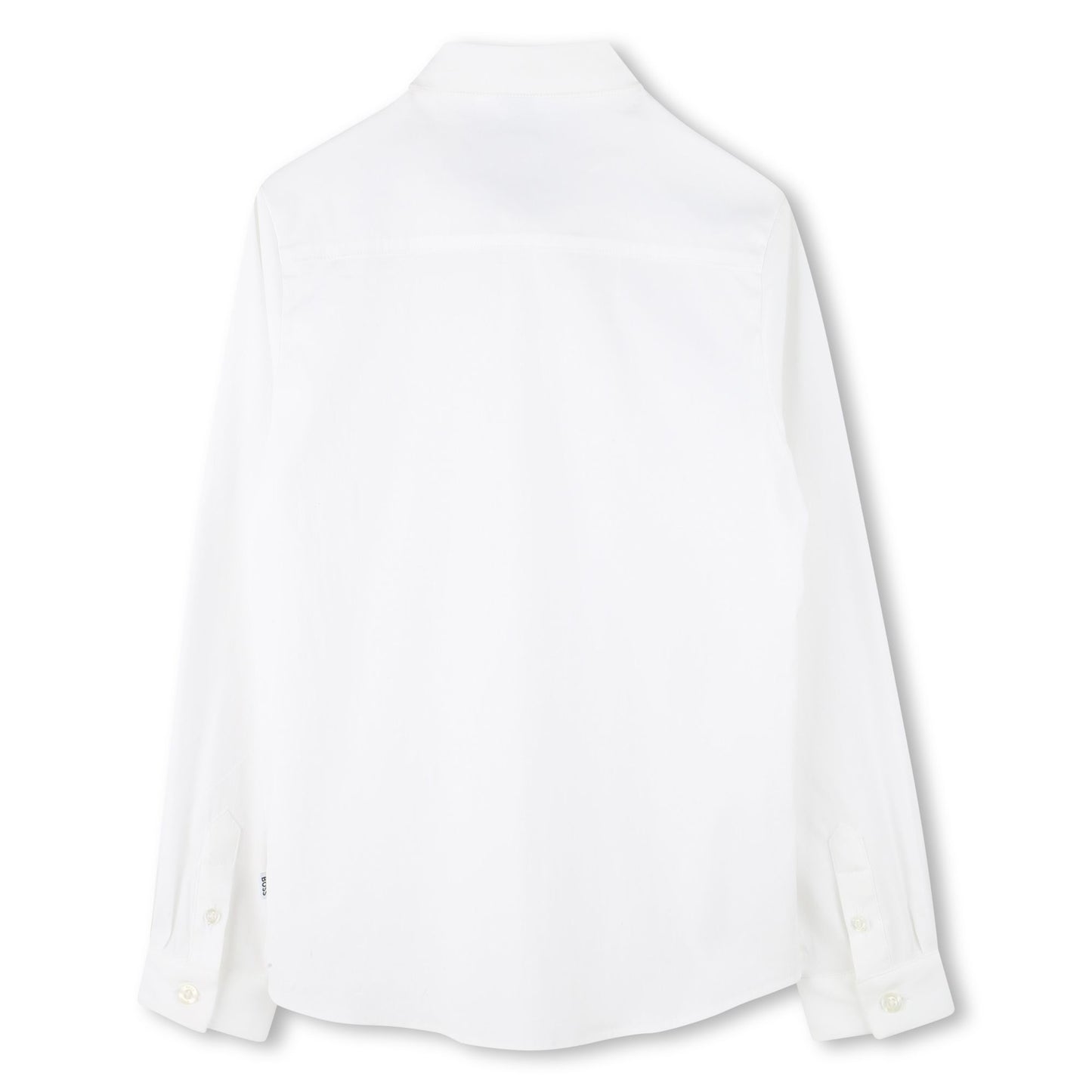 BOSS KIDSWEAR Boys White Long Sleeve Poplin Shirt | Suits & Sets | Bon Bon Tresor