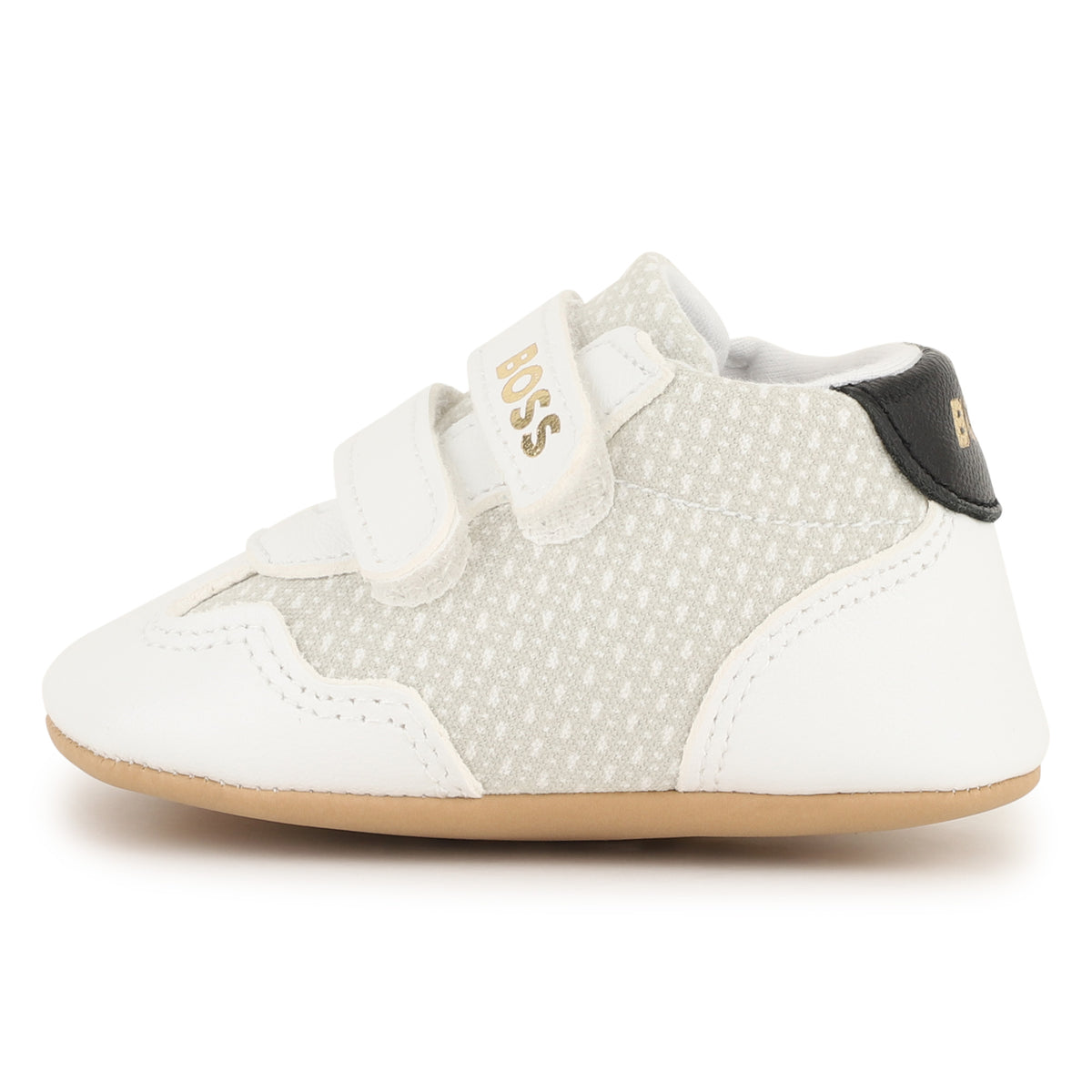 HUGO BOSS KIDS Baby Boys White Trainers Gift Box