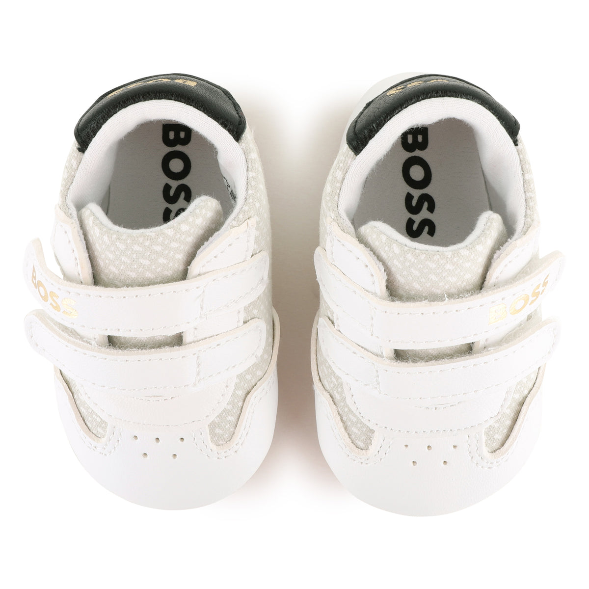 HUGO BOSS KIDS Baby Boys White Trainers Gift Box