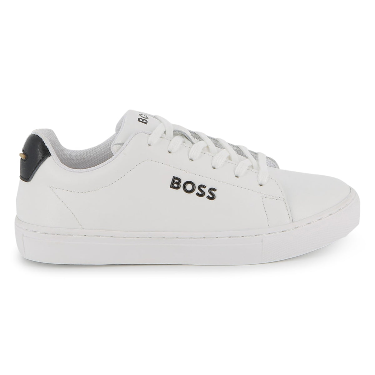 BOSS Boys White Sneakers
