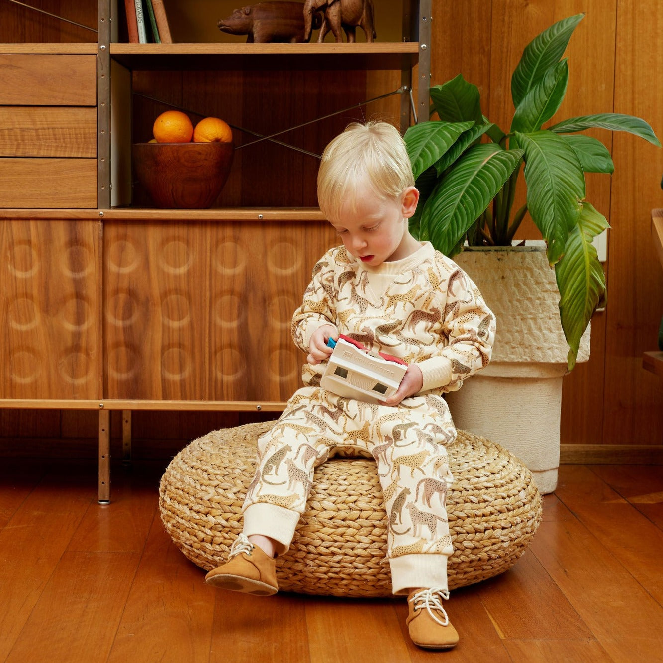 Kapow Kids Rajah Fleece Sweater | Sweaters & Knitwear | Bon Bon Tresor