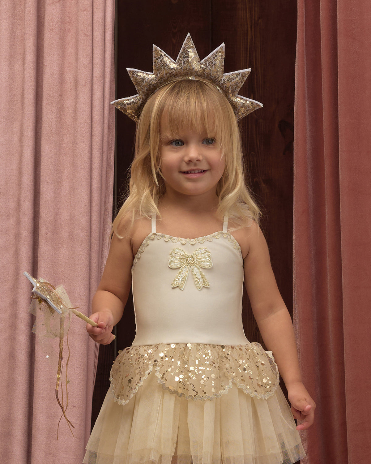 Noralee Sun Crown + Wand - Gold