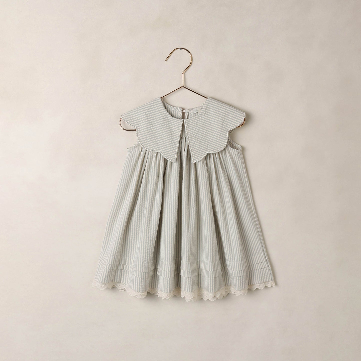 Noralee Girls Florence Dress - Sky Stripe | Dresses | Bon Bon Tresor