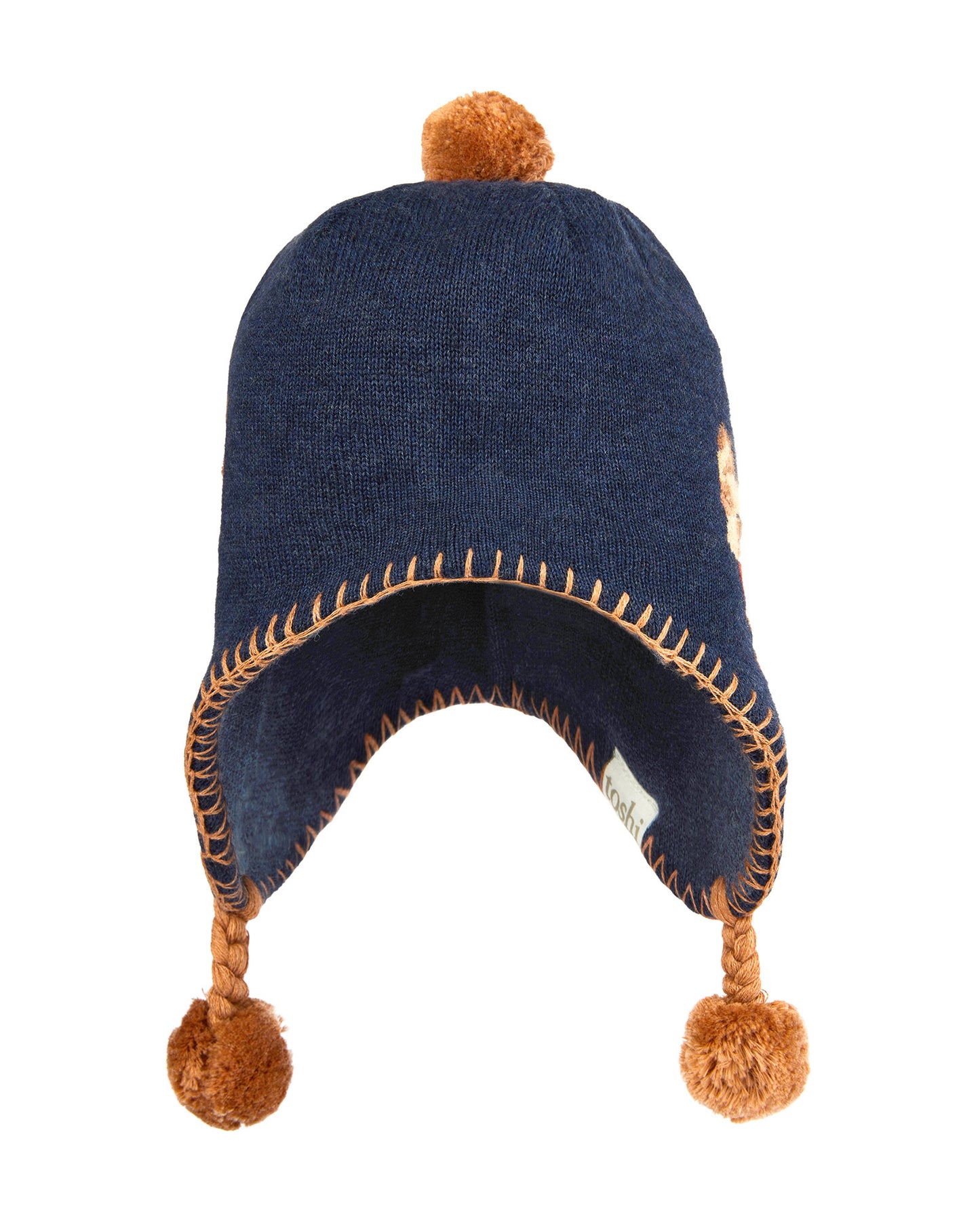 Toshi Organic Earmuff Storytime Frenchie | Hats | Bon Bon Tresor