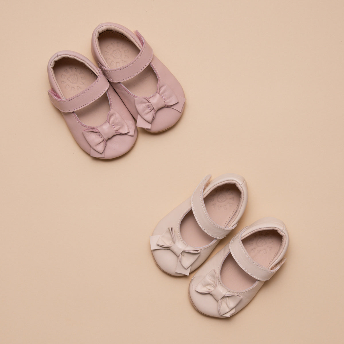 Pretty Brave Baby Girls Bonnie Dusty Pink Shoes | Dress Shoes | Bon Bon Tresor