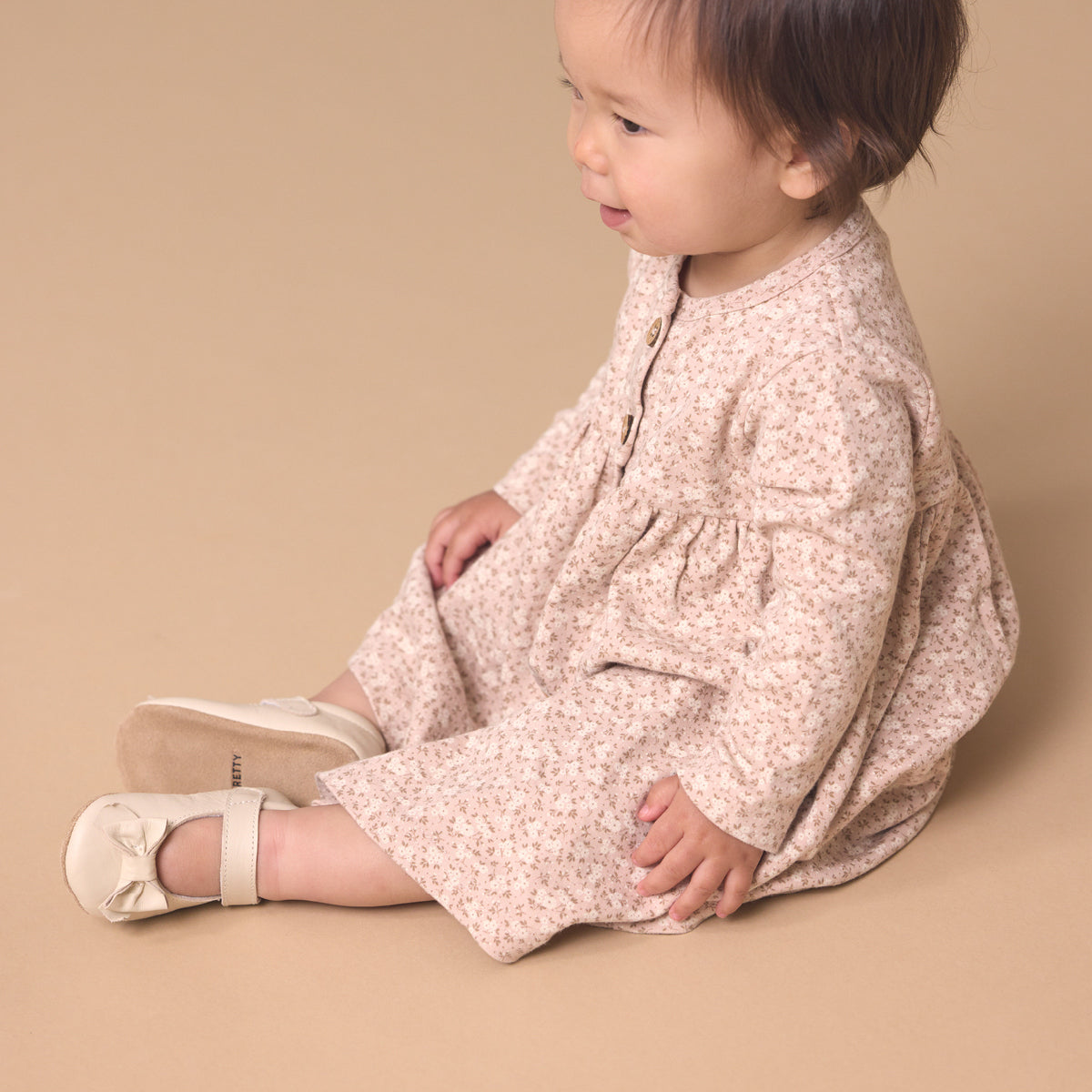 Pretty Brave Baby Girls Bonnie Stone Shoes | Dress Shoes | Bon Bon Tresor