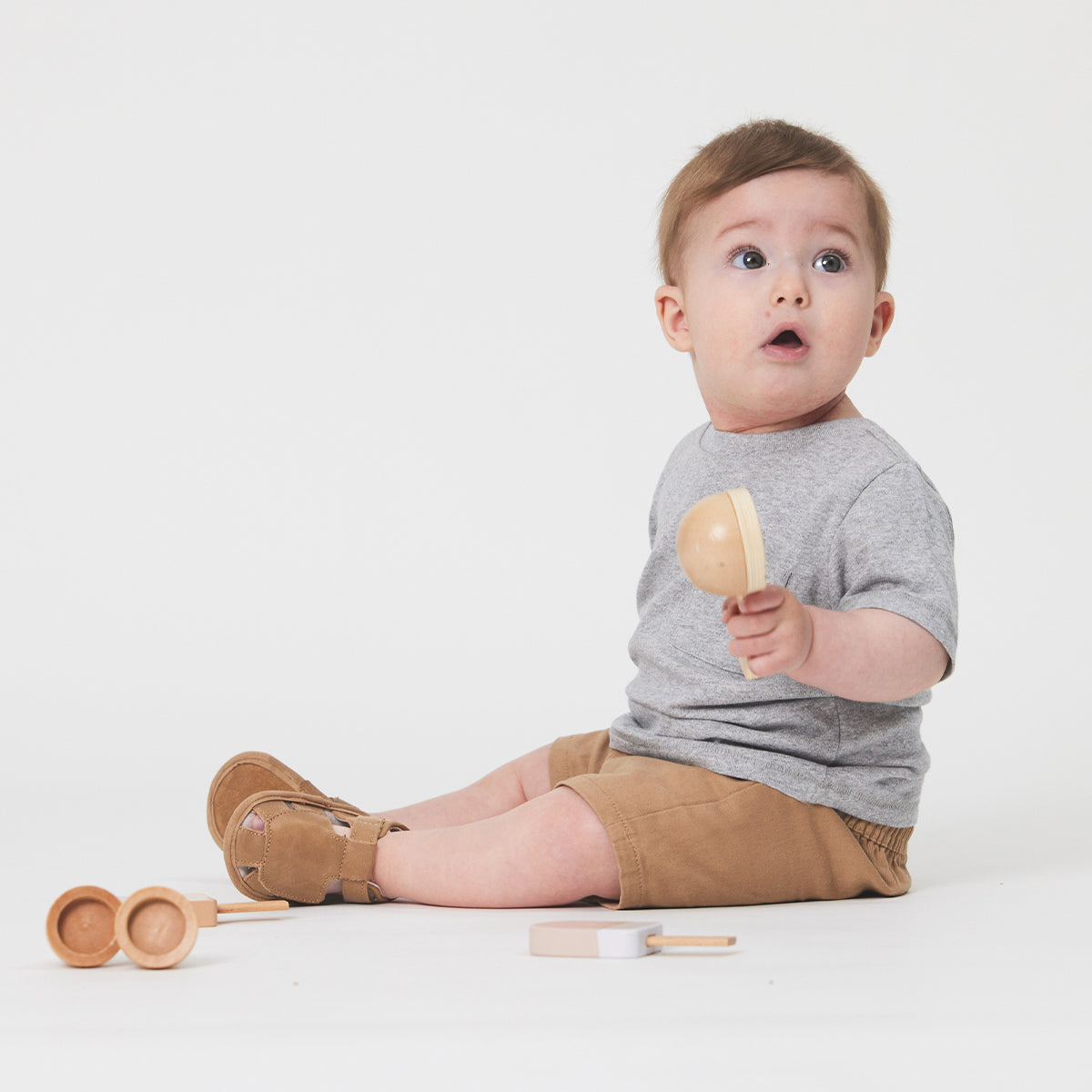 Pretty Brave Milo Sandal Tan | Sandals | Bon Bon Tresor