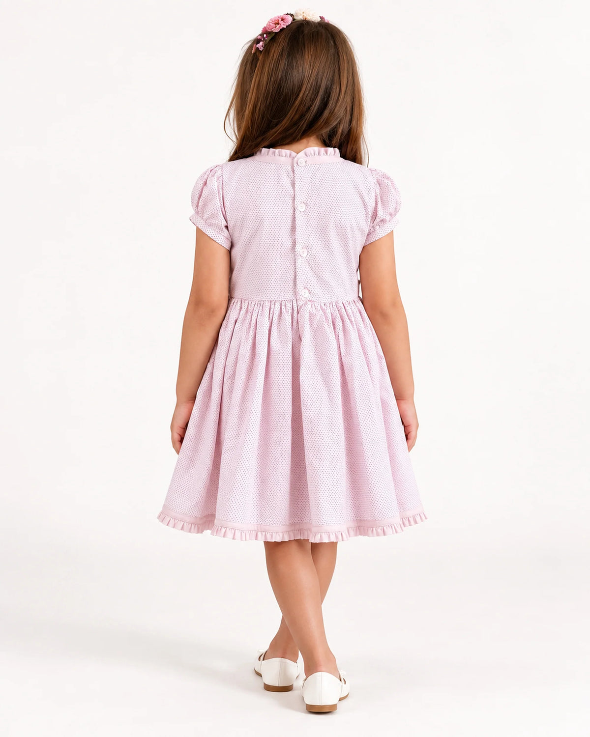 Mimi Miya Rosalia Girls Wrap Dress