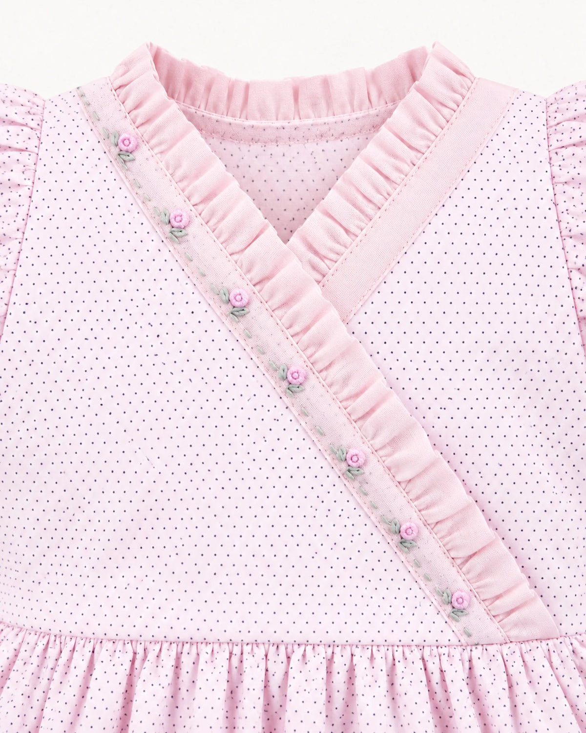 Mimi Miya Rosalia Girls Wrap Dress