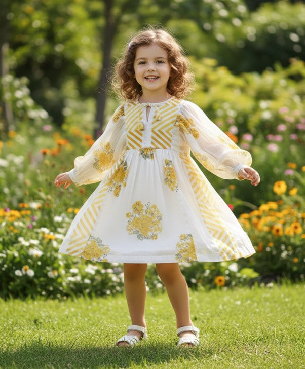 Yo Baby Rose Ann Girls Dress