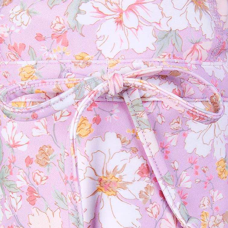 Toshi Swim Baby Flap Cap Classic Dahlia | Swimwear | Bon Bon Tresor