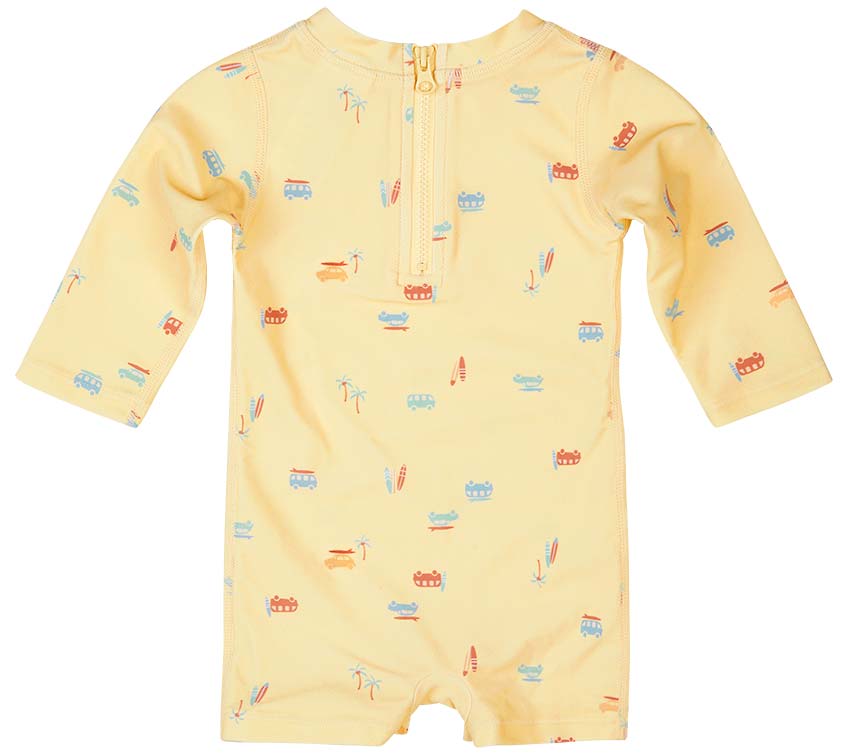 Toshi Swim Baby Onesie Long Sleeve Sunny | Swimwear | Bon Bon Tresor