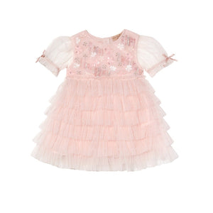 Tutu Du Monde Bebe Dreamscape Tulle Dress Porcelain Pink | Party Dresses | Bon Bon Tresor