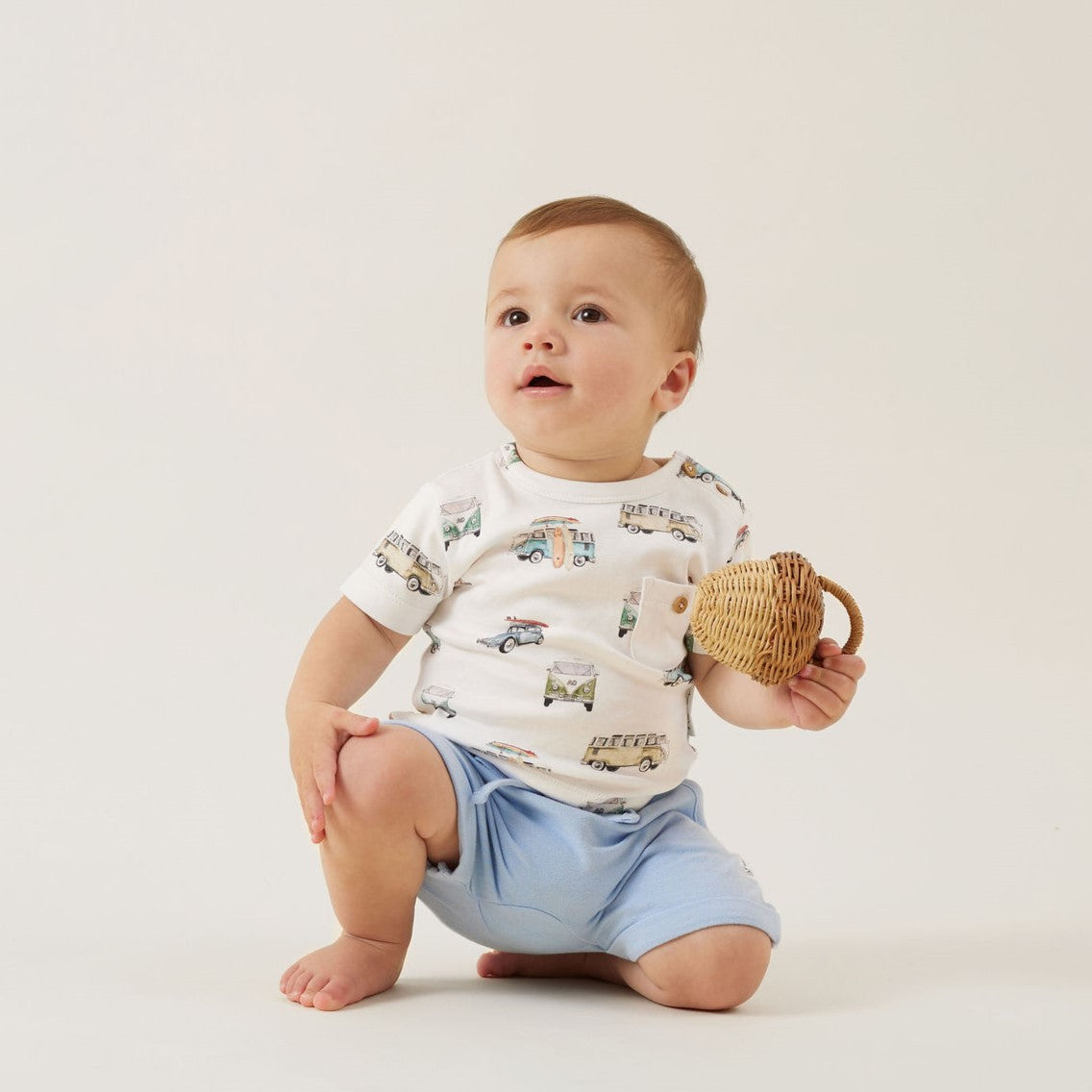 Aster and Oak Beach Life AOP Tee | Tops & T-Shirts | Bon Bon Tresor