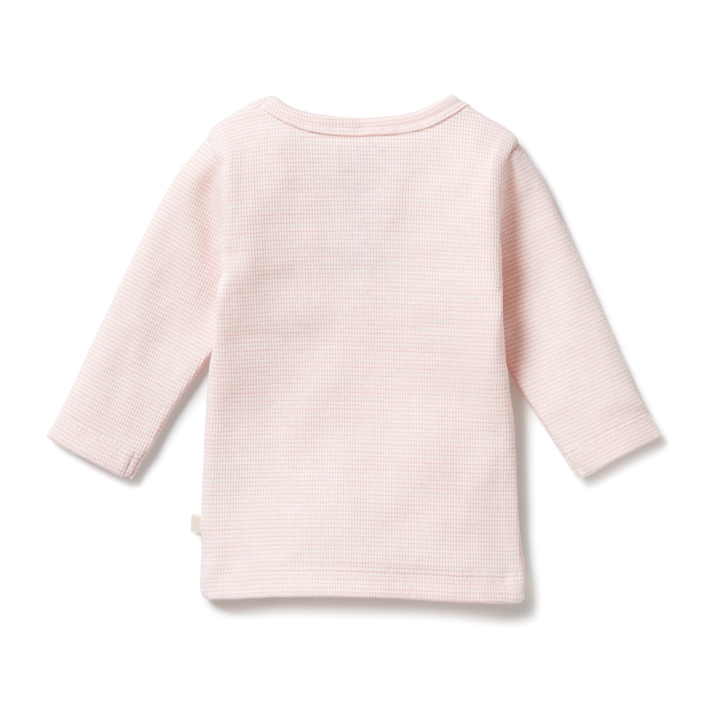 Wilson and Frenchy Organic Stripe Rib Long Sleeve Top - Cantaloupe | Tops | Bon Bon Tresor