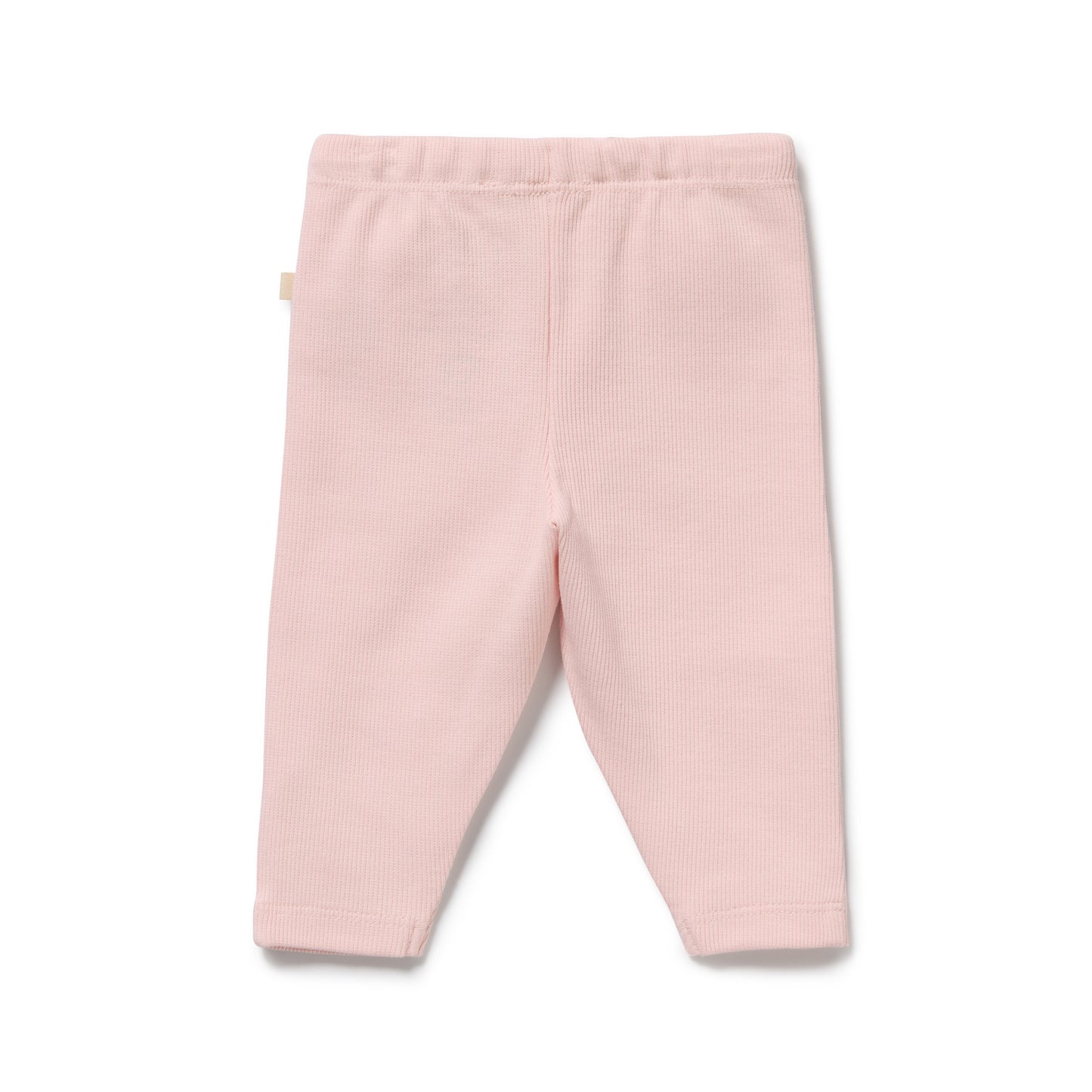 Wilson and Frenchy Girls Organic Rib Legging - Strawberry Cream | Leggings | Bon Bon Tresor