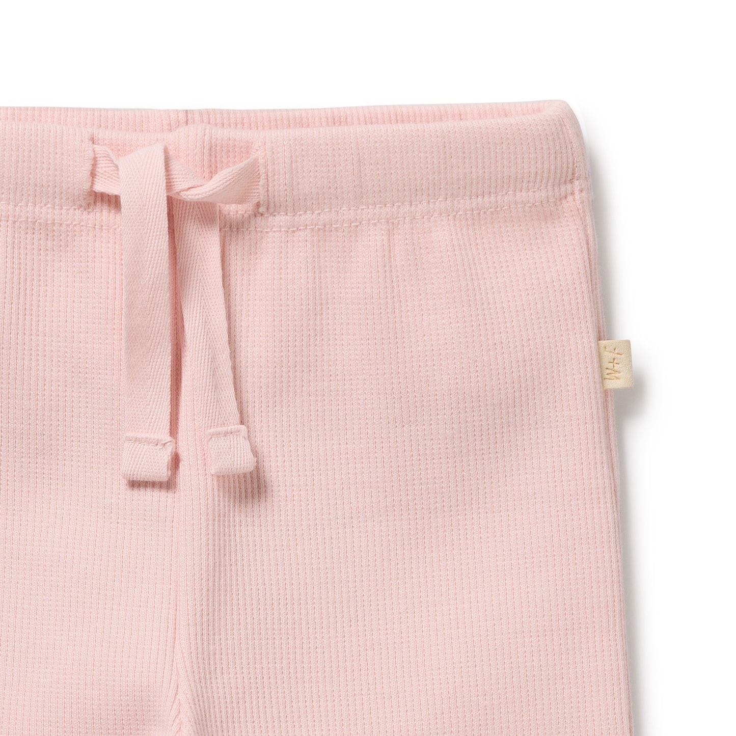 Wilson and Frenchy Girls Organic Rib Legging - Strawberry Cream | Leggings | Bon Bon Tresor