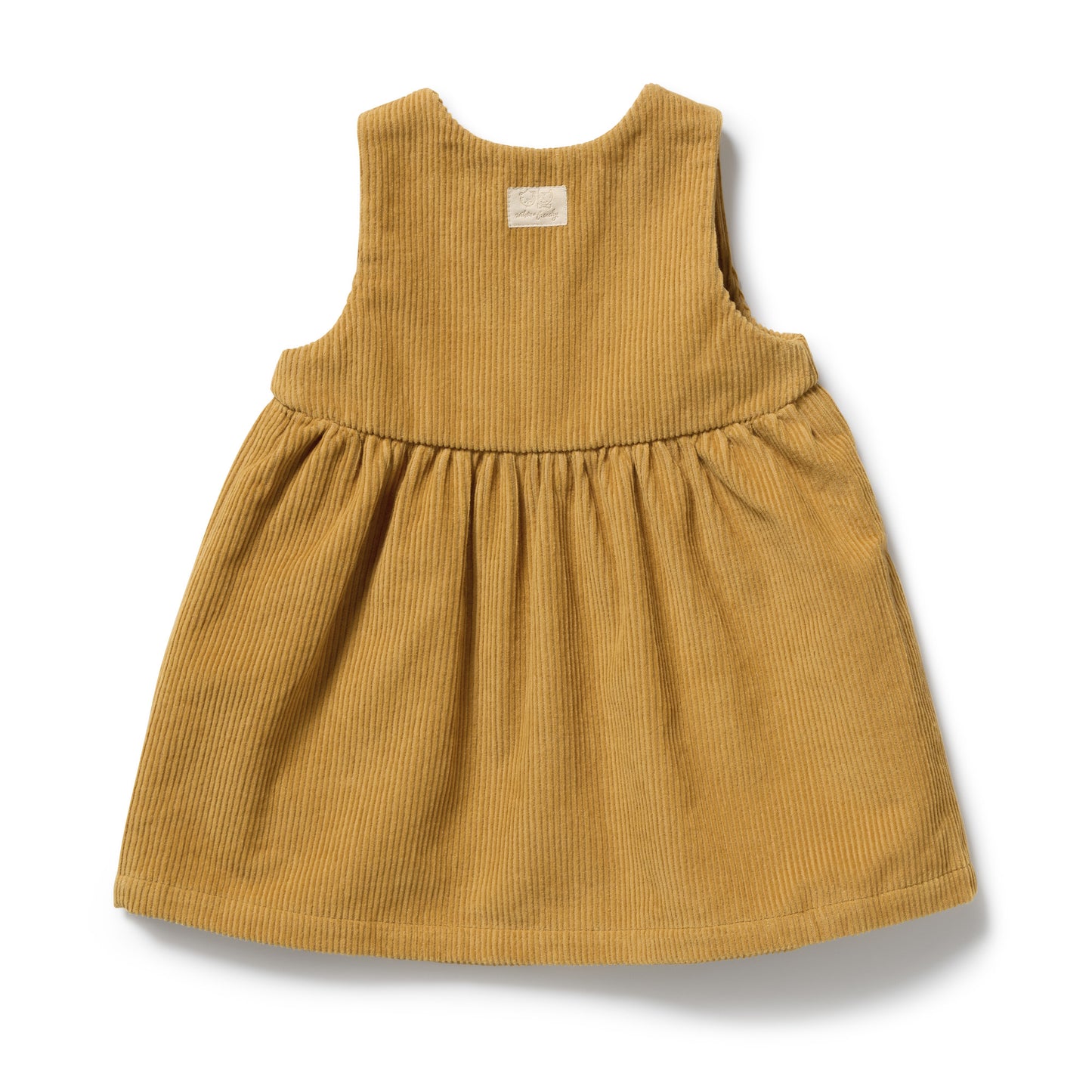 Wilson and Frenchy Girls Organic Corduroy Dress - Amber Glow | Dresses | Bon Bon Tresor