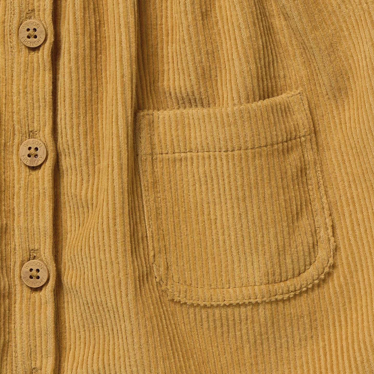 Wilson and Frenchy Girls Organic Corduroy Dress - Amber Glow | Dresses | Bon Bon Tresor