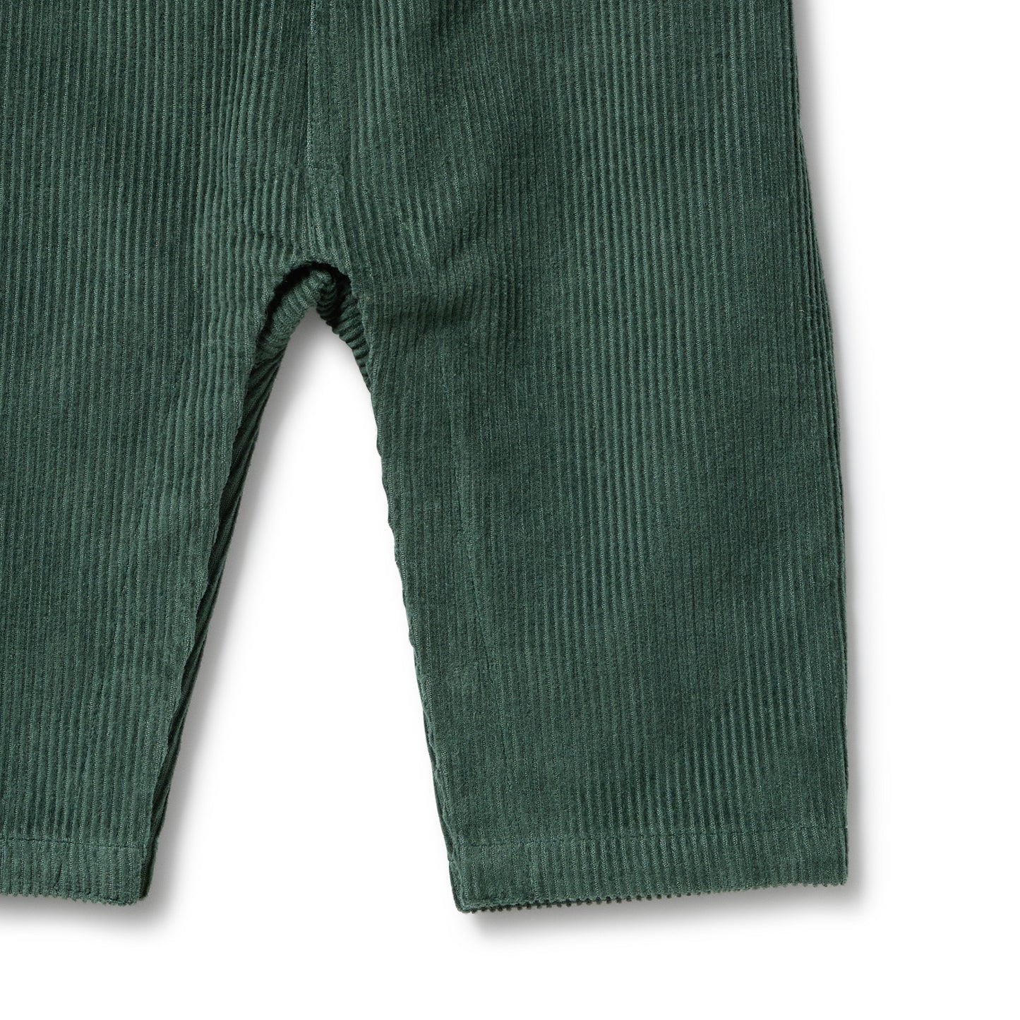 Wilson and Frenchy Organic Corduroy Overall - Moss Green | Trousers | Bon Bon Tresor