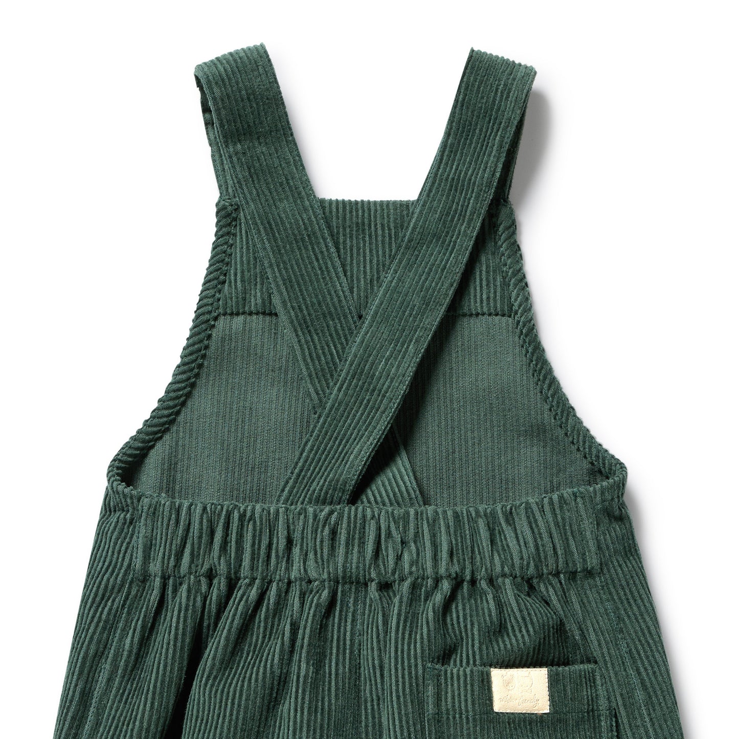 Wilson and Frenchy Organic Corduroy Overall - Moss Green | Trousers | Bon Bon Tresor