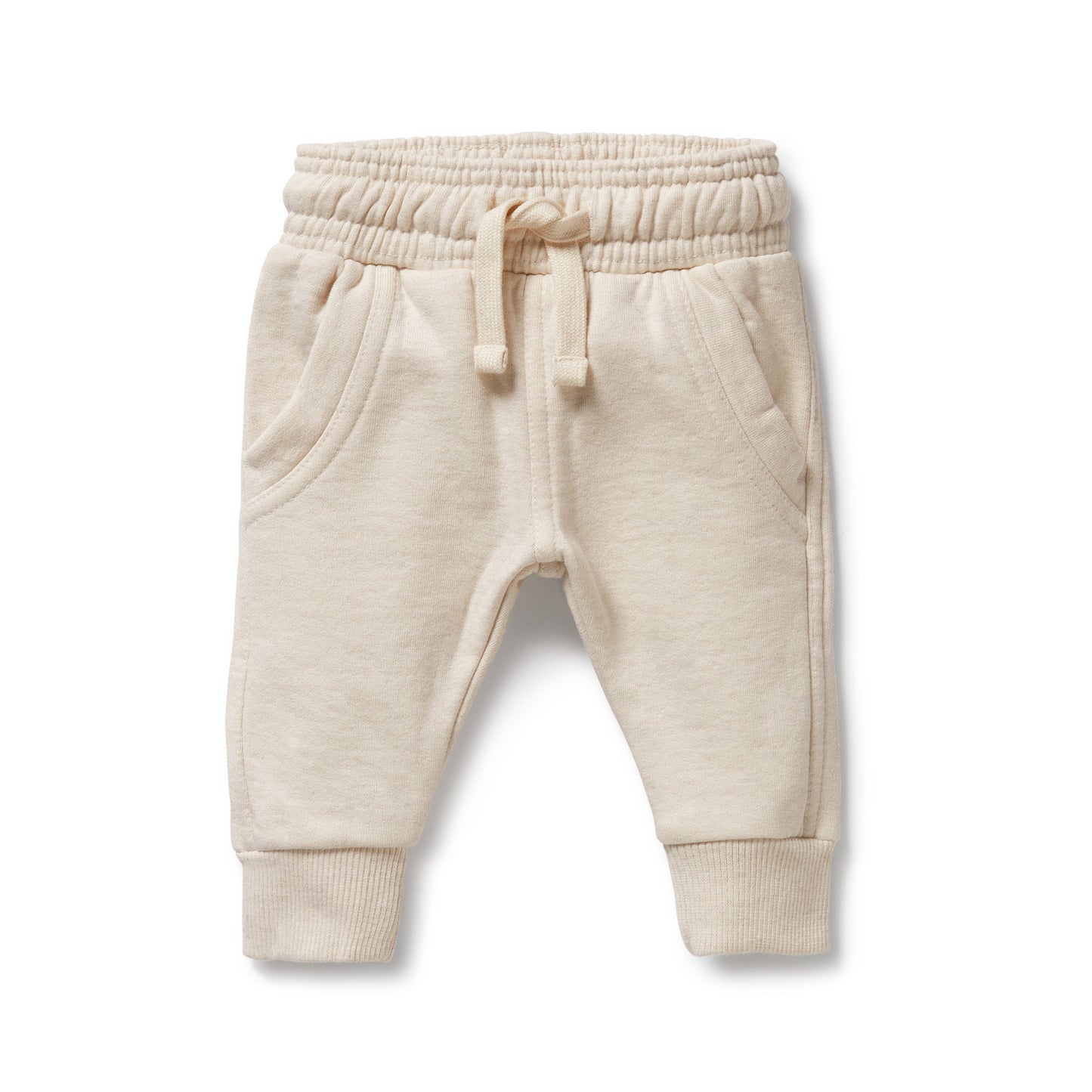 Wilson and Frenchy Organic Terry Sweat Pant - Oatmeal | Pants & Shorts | Bon Bon Tresor