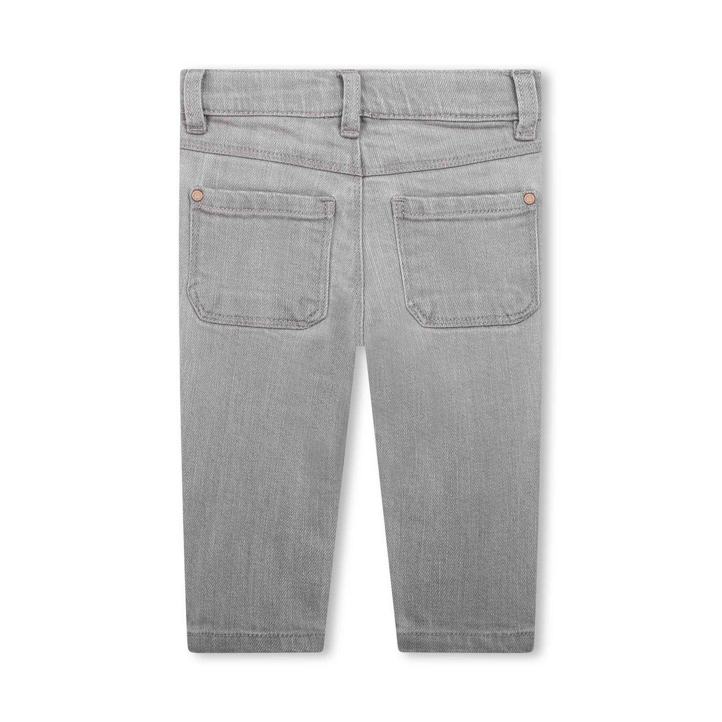 Carrement Beau Grey Denim Trousers | Pants & Shorts | Bon Bon Tresor